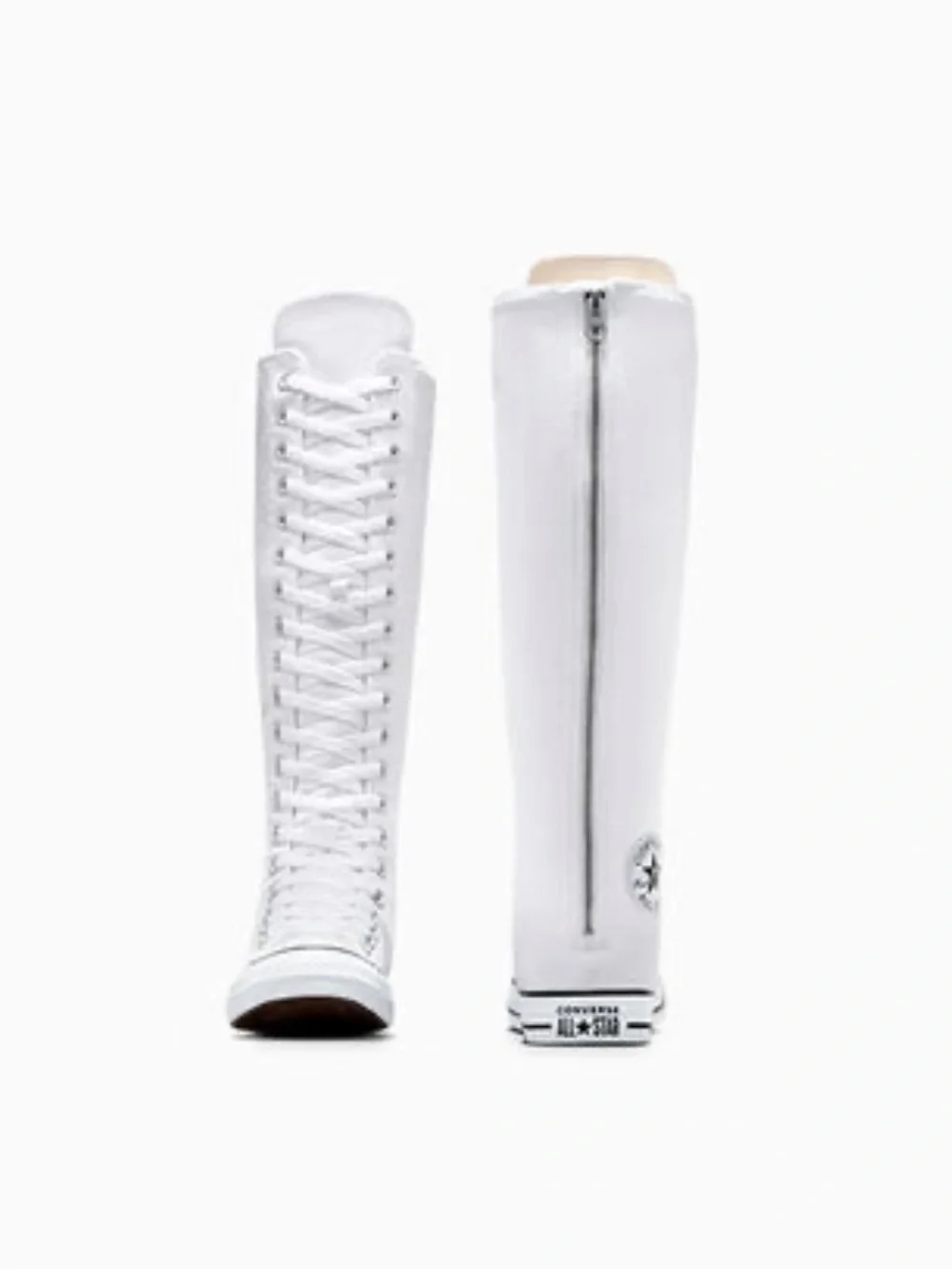 NWOB Converse Chuck Taylor All Star XXHi White Knee-High Boots